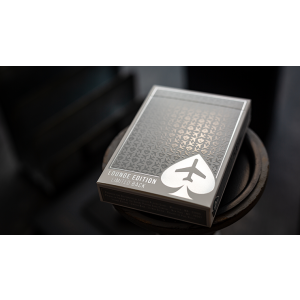 Lounge Edition in Jetway (Silver) with Limited Back by Jetsetter Playing Cards