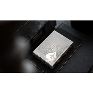 Lounge Edition in Jetway (Silver) by Jetsetter Playing Cards