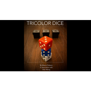 TRICOLOR DICE by Wayne Dobson and Alan Wong - Trick
