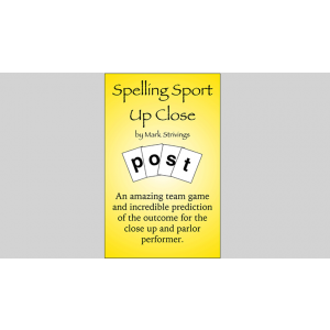 SPELLING SPORT CLOSE -UP by Mark Strivings - Trick