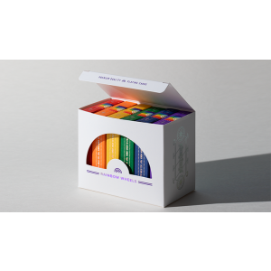 DKNG Rainbow Wheels (6 Seater Box Set) Playing Cards by Art of Play