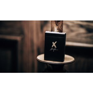 X Deck (Black) Playing Cards by Alex Pandrea