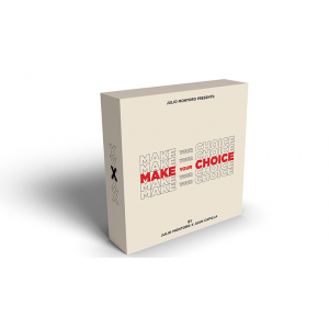 MAKE YOUR CHOICE (Gimmicks and Online Instruction) by Julio Montoro and Juan Capilla  - Trick