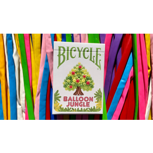 Stripper Bicycle Balloon Jungle Playing Cards