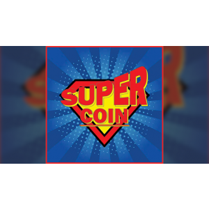 SUPER COIN (Gimmicks and Online Instructions) by Mago Flash -Trick