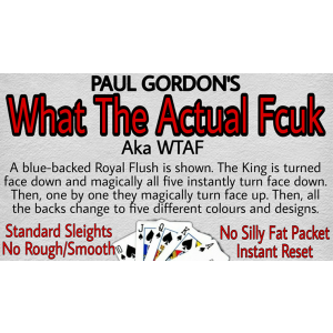WTAF by Paul Gordon - Trick