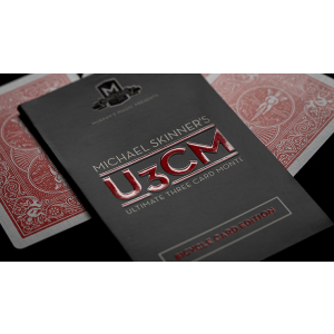 Michael Skinner's Ultimate 3 Card Monte RED by Murphy's Magic Supplies Inc.  - Trick