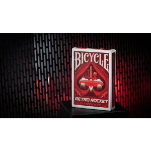 Retro Rocket Playing Cards