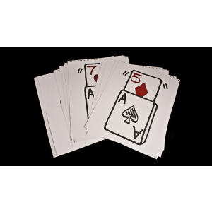 CARDIOGRAPHIC RRP REFILL 24 PK (12 / 5D and 12 / 7H) by Martin Lewis - Trick