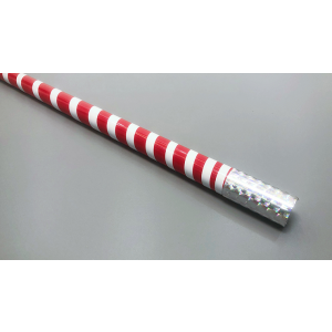 The Ultra Cane (Appearing / Metal) Red/ White Stripe by Bond Lee - Trick
