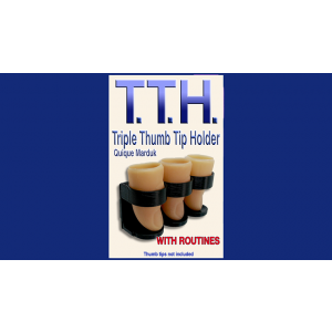 TRIPLE THUMB TIP HOLDER by Quique Marduk - Trick