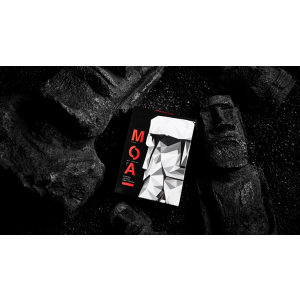 Moai Red Edition Playing Cards by Bocopo