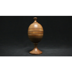 Deluxe Wooden Ball Vase (Merlins Premier Range) by Merlins Magic - Trick