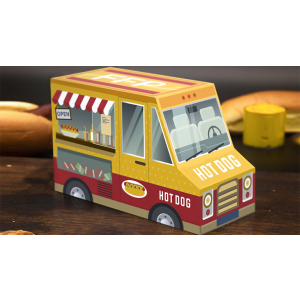Hot Dog & Mustard Combo (Half-Brick Food Truck) Playing Cards by Fast Food Playing Cards