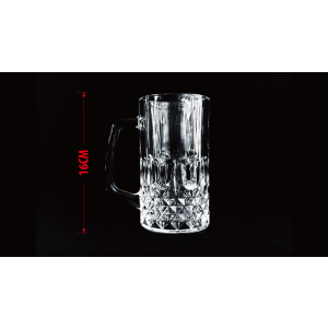 SELF EXPLODING BEER GLASS (16cm) by Wance - Trick