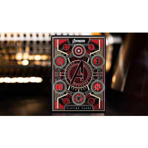 Avengers: Red Edition Playing Cards by theory11
