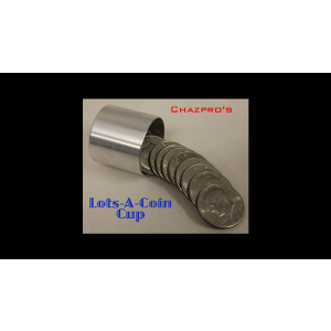 Lots-A-Coins Cup Quarter/Euro by Chazpro Magic - Trick