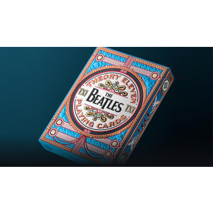 The Beatles (Blue) Playing Cards by theory11
