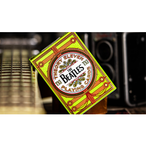 The Beatles (Green) Playing Cards by theory11