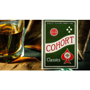 Green Cohorts (Luxury-pressed E7) Playing Cards