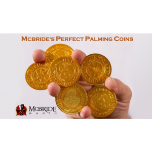 Jeff McBride Manipulation Coins (Set of 5) by Jeff McBride & Alan Wong - Trick