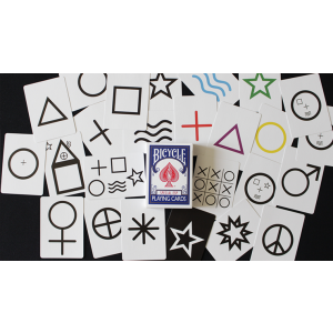 Bicycle Special ESP Blue Playing Cards (plus 15 Online Effects)