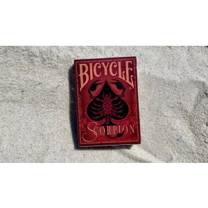 Bicycle Scorpion (Red) Playing Cards