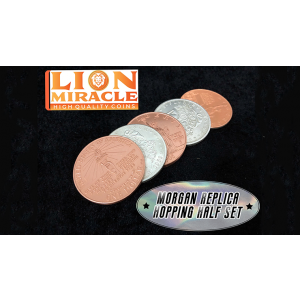 MORGAN REPLICA HOPPING HALF Set by Lion Miracle - Trick