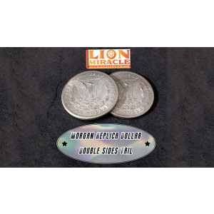 MORGAN REPLICA DOLLAR DOUBLE SIDED TAIL by Lion Miracle - Trick