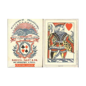 1858 Samuel Hart Reproduction Playing Cards