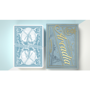 The Windmill Back (Azure Blue Edition) Playing Cards