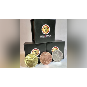 Follow the Silver Walking Liberty (Gimmicks and Online Instructions) by Tango - Trick