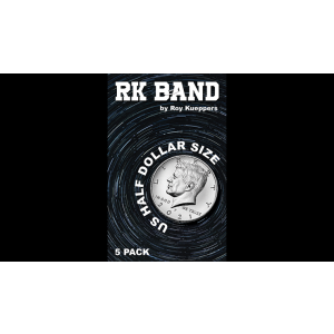RK Bands Half Dollar Size For Flipper coins (5 per package) - Trick