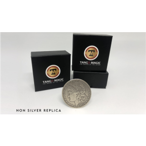 Replica Morgan Steel Coin (Gimmicks and Online Instructions) by Tango Magic - Trick