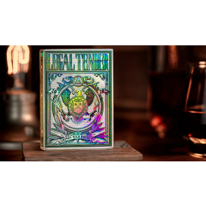 Holographic Legal Tender Playing Cards by Kings Wild