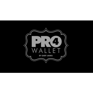 Pro 4 Wallet (Gimmicks and Online Instructions) by Gary James - Trick