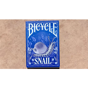 Bicycle Snail (Blue) Playing Cards