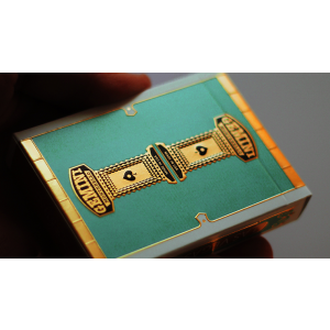 Gemini Casino (Deluxe Edition) Turquoise Playing Cards  by Gemini