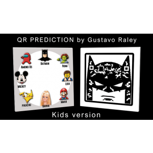 QR PREDICTION BATMAN (Gimmicks and Online Instructions) by Gustavo Raley - Trick