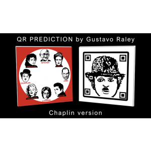 QR PREDICTION CHAPLIN (Gimmicks and Online Instructions) by Gustavo Raley - Trick