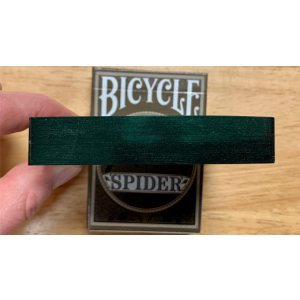 Gilded Bicycle Spider (Green) Playing Cards