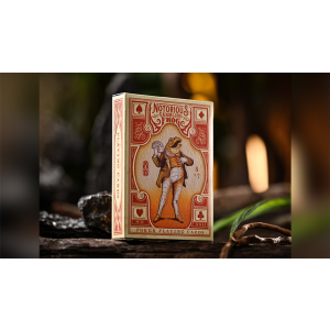 Notorious Gambling Frog (Orange) Playing Cards by Stockholm17