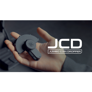 Hanson Chien Presents JCD Jumbo Coin Dropper by Ochiu Studio (Black Holder Series)  - Trick