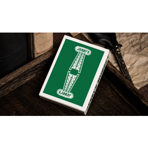 Jerry's Nugget (Felt Green) Marked Monotone Playing Cards
