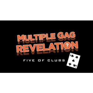 MULTIPLE GAG PREDICTION FIVE OF CLUBS by MAGIC AND TRICK DEFMA - Trick