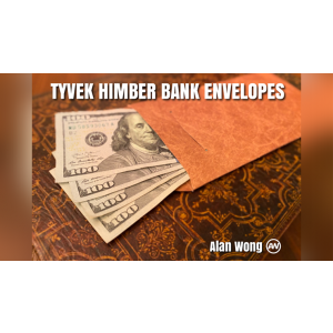 Tyvek Himber Bank Envelope SET by Alan Wong - Trick