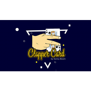 CLAPPER CARD (Gimmicks and Online Instructions) by Sonny Boom - Trick