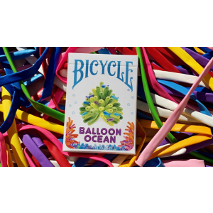 Bicycle Balloon Stripper (Ocean) Playing Cards