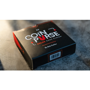 COLOR CODE COIN PURSE RED by Bob Kohler - Trick