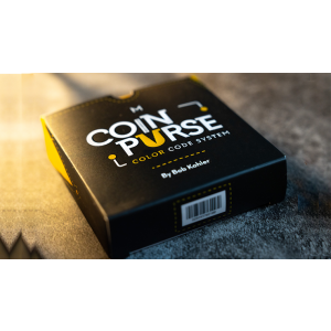 COLOR CODE COIN PURSE YELLOW by Bob Kohler - Trick